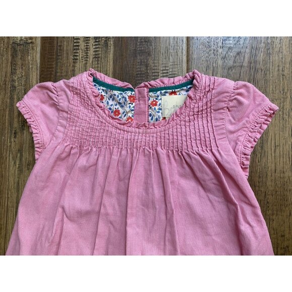 Mini Boden Bubblegum Pink Corduroy Dress 12-18 months - Picture 5 of 7